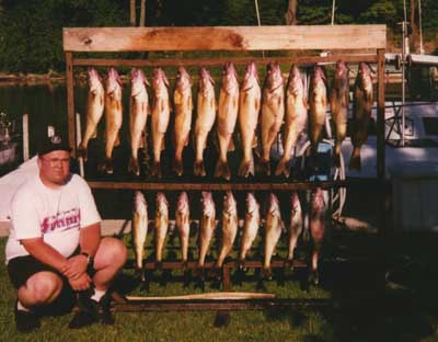 Summer Walleye Fishing