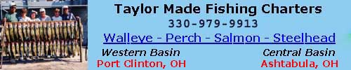 Taylor Made Fishing Charters 330.889.0227
