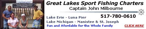 Michigan Sport Fishing Company Phone 517-780-0610
