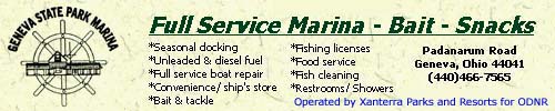 Geneva State Park Marina  440-466-7565
